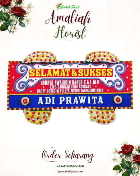 Papan Bunga Ucapan Selamat Tanjung Manis
